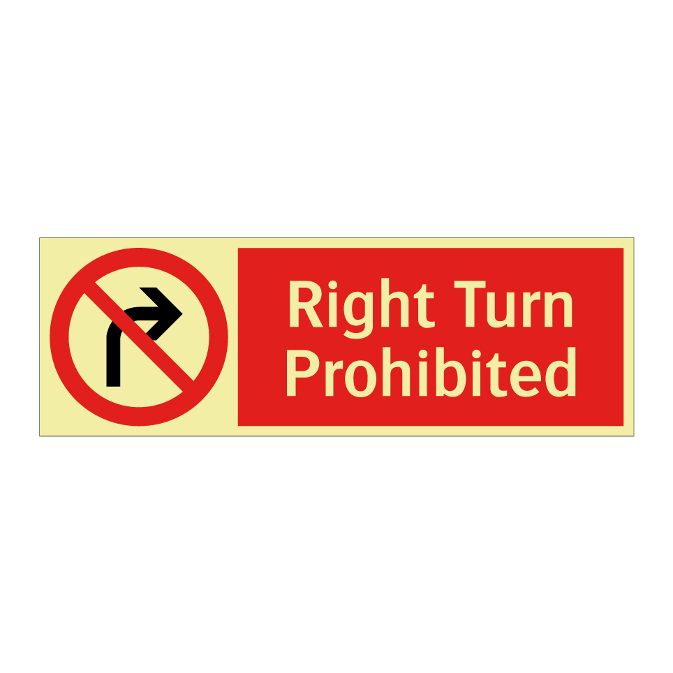 Right Turn Prohibited