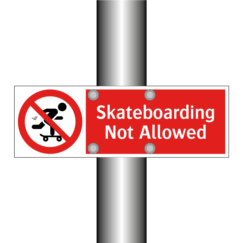 Skateboarding Not Allowed