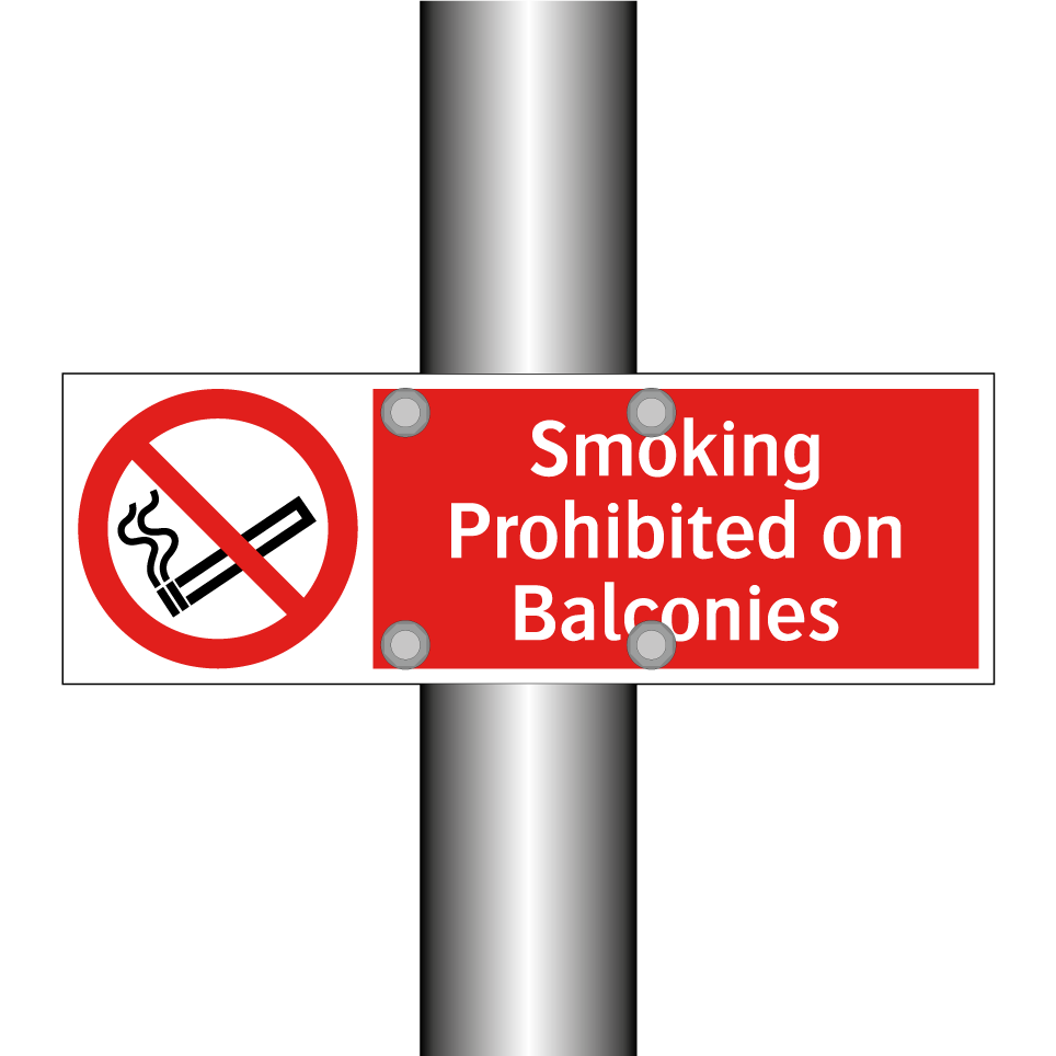 Smoking Prohibited on Balconies