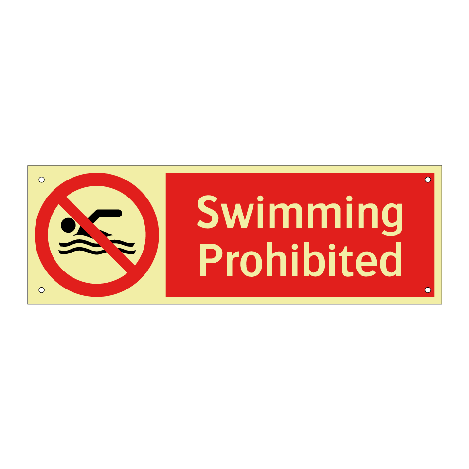 Swimming Prohibited