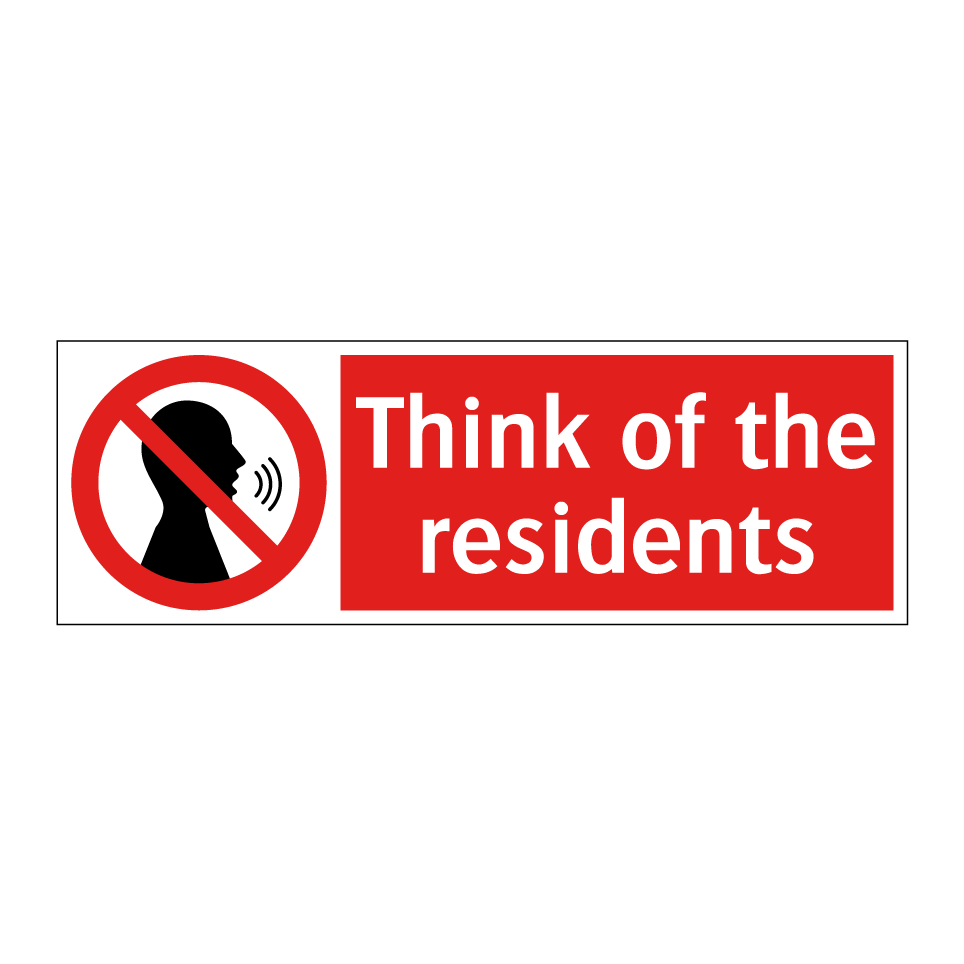 Think of the residents