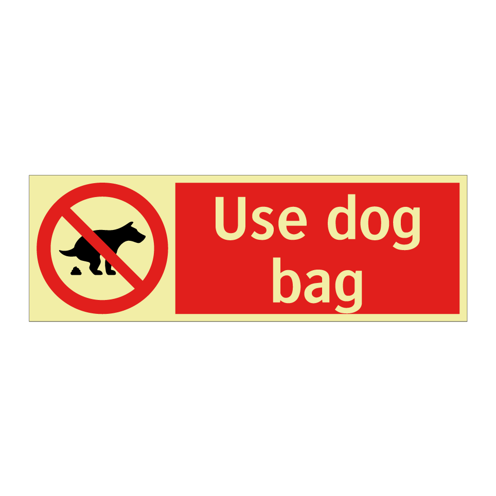Use dog bag