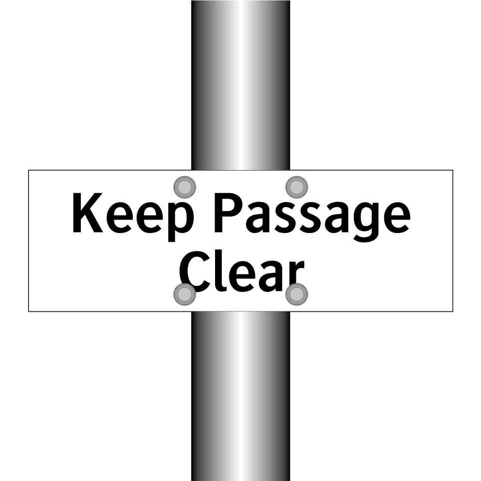 Keep Passage Clear