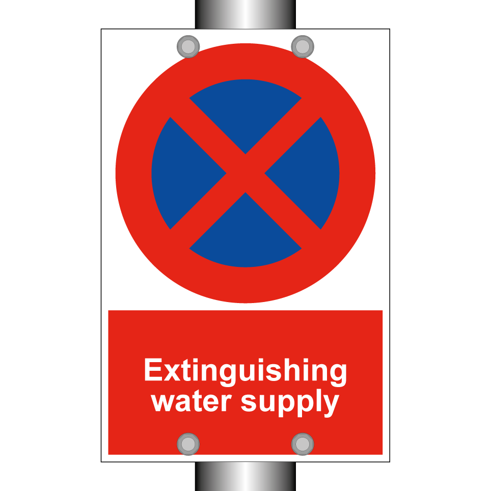 Extinguishing water supply