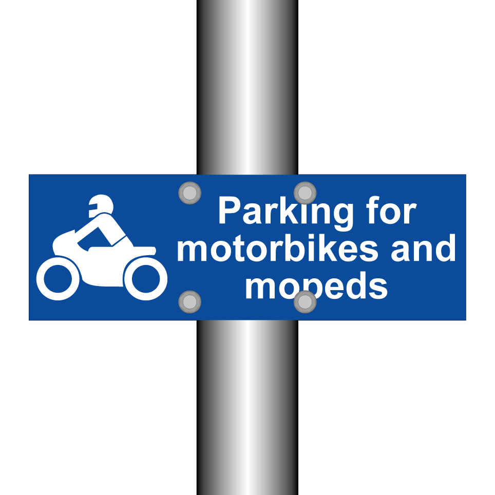 Parking for motorbikes and mopeds