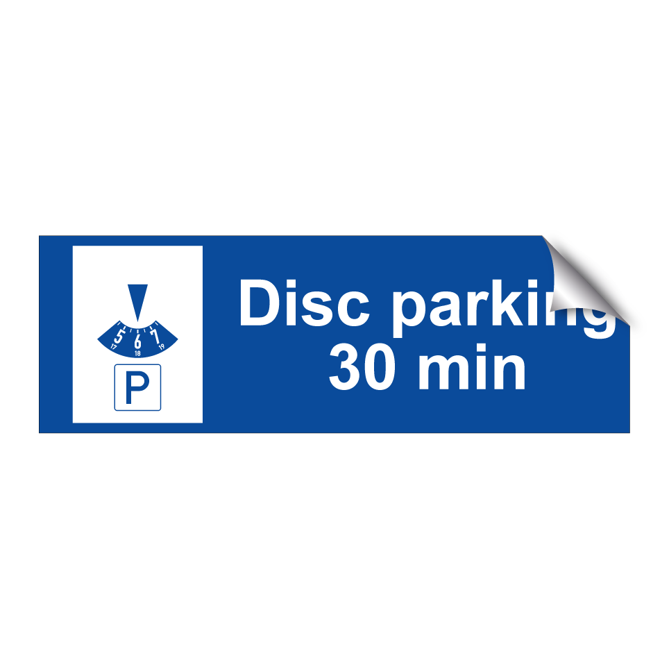 Disc parking 30 min