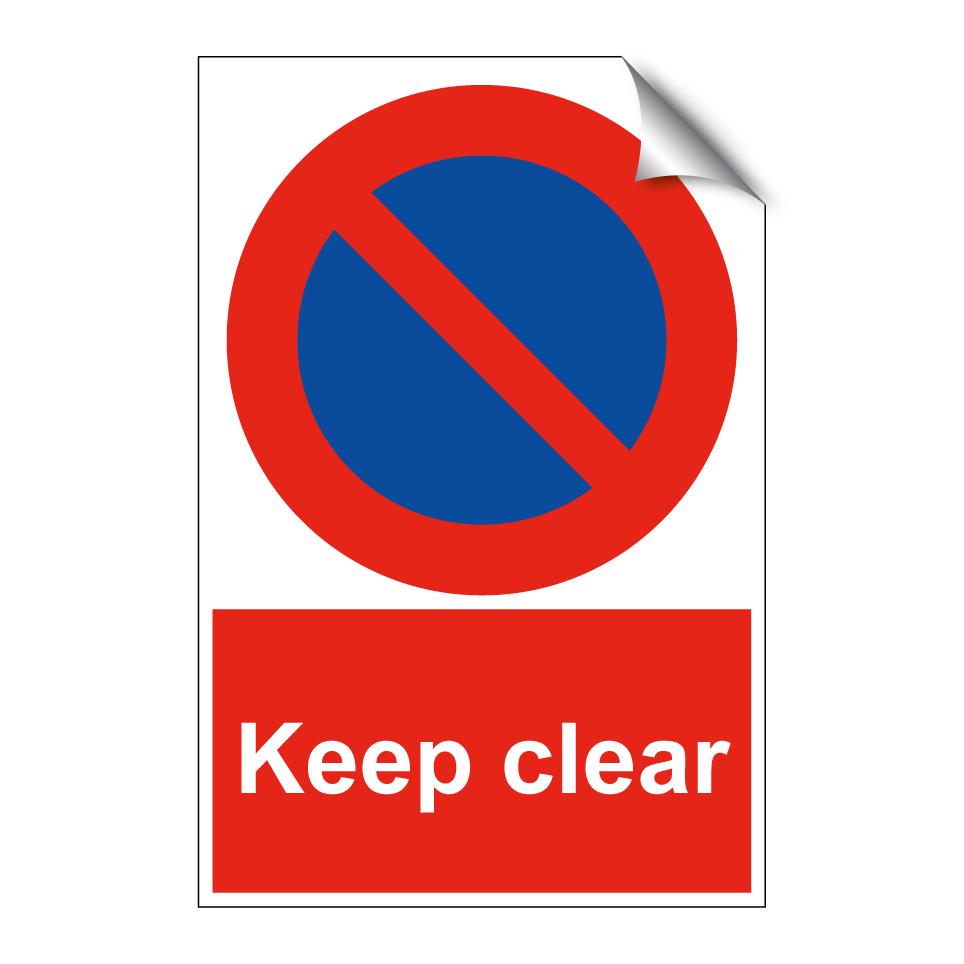 Keep clear