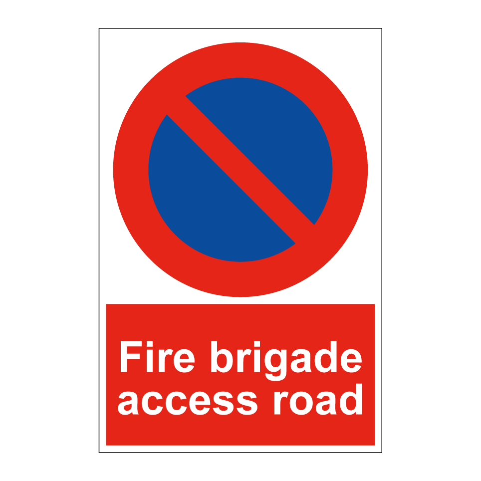 Fire brigade access road