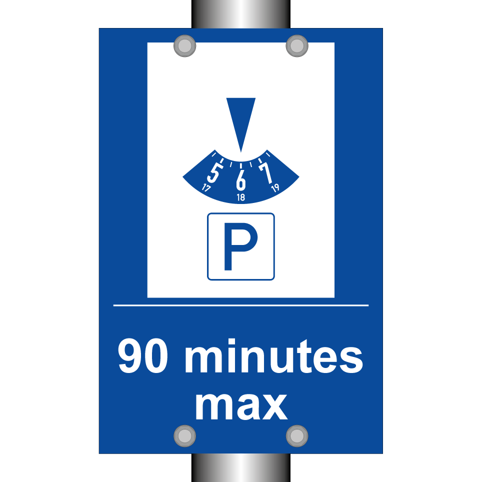 90 minutes max