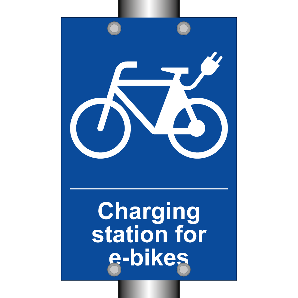 Charging station for e-bikes