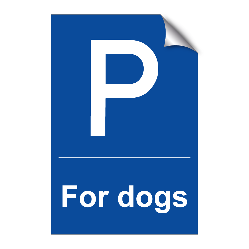 For dogs
