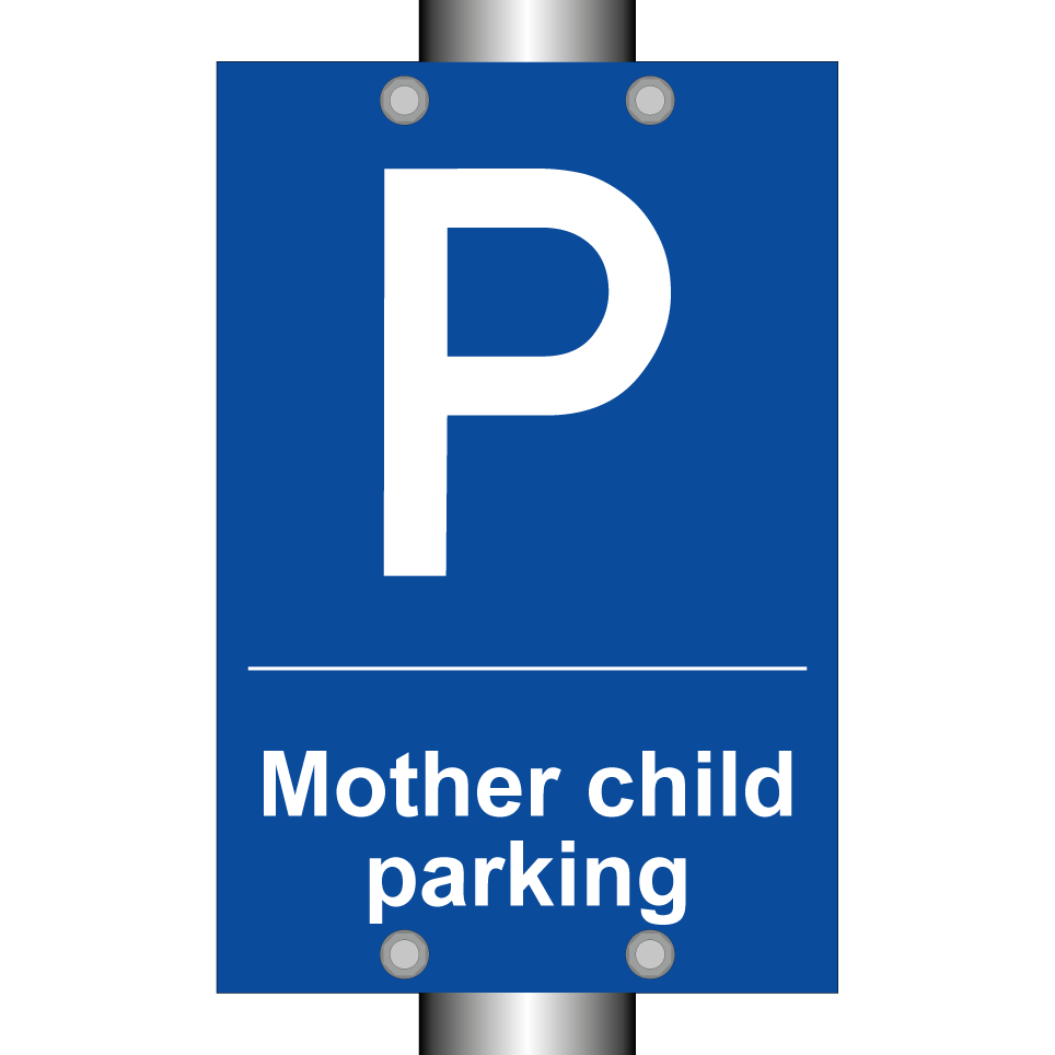 Mother child parking