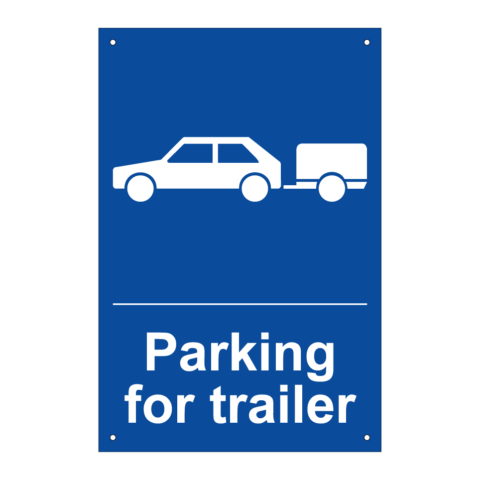 Parking for trailer