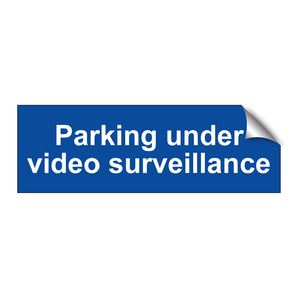 Parking under video surveillance