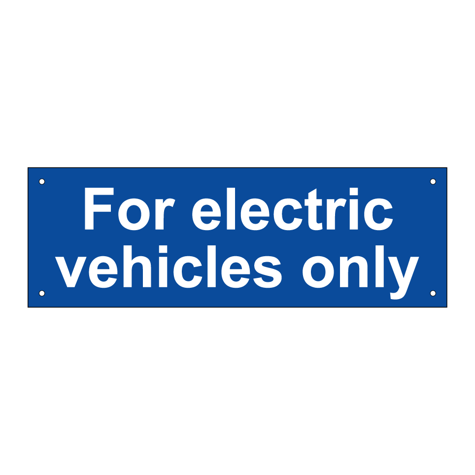 For electric vehicles only
