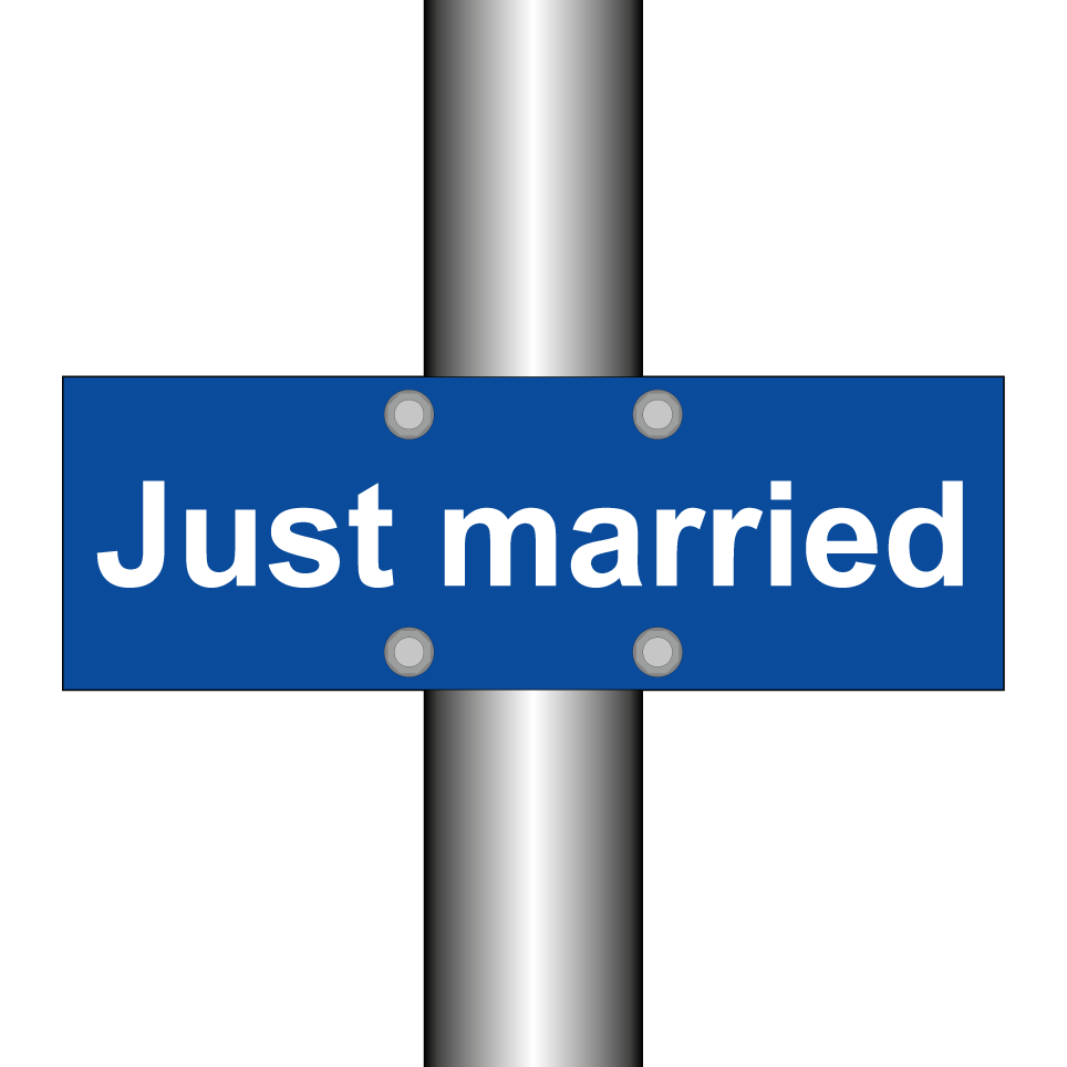 Just married