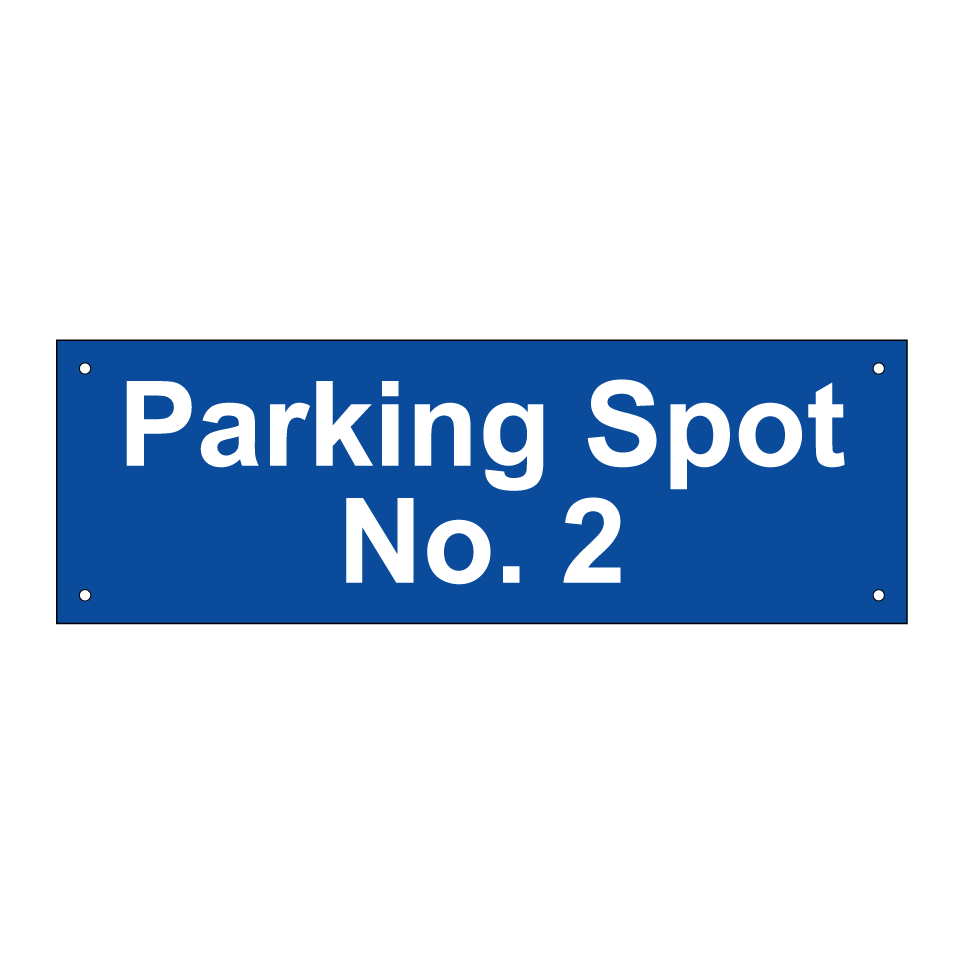 Parking Spot No. 2
