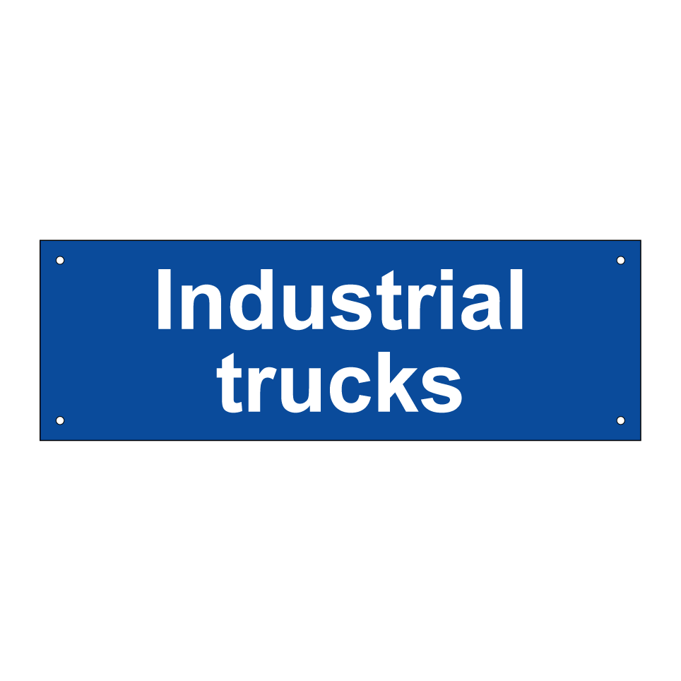 Industrial trucks