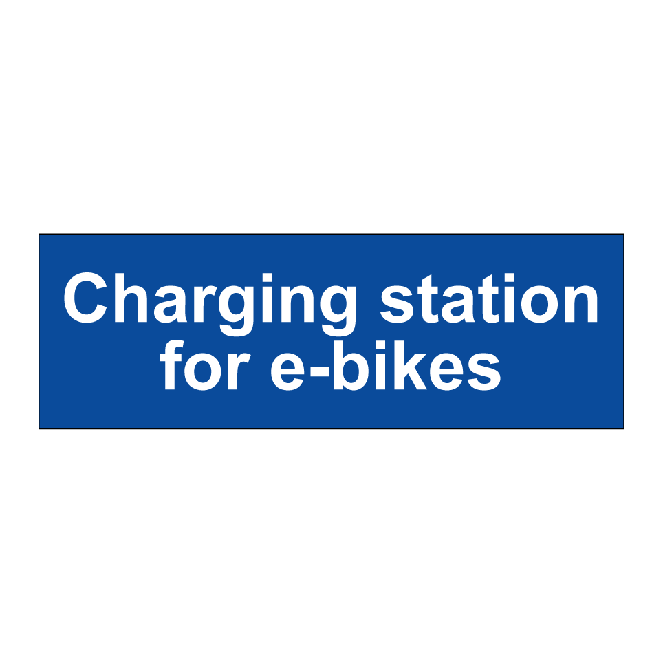 Charging station for e-bikes