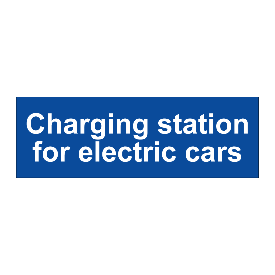 Charging station for electric cars