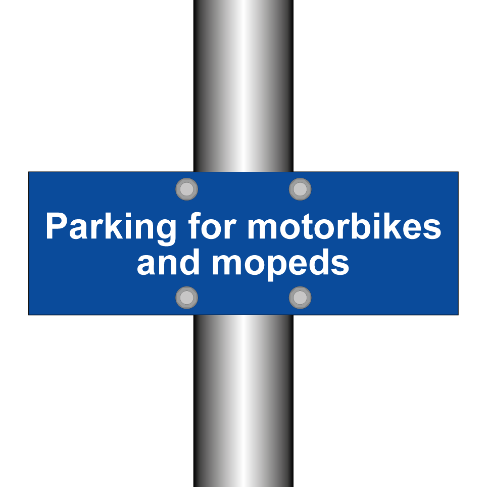 Parking for motorbikes and mopeds