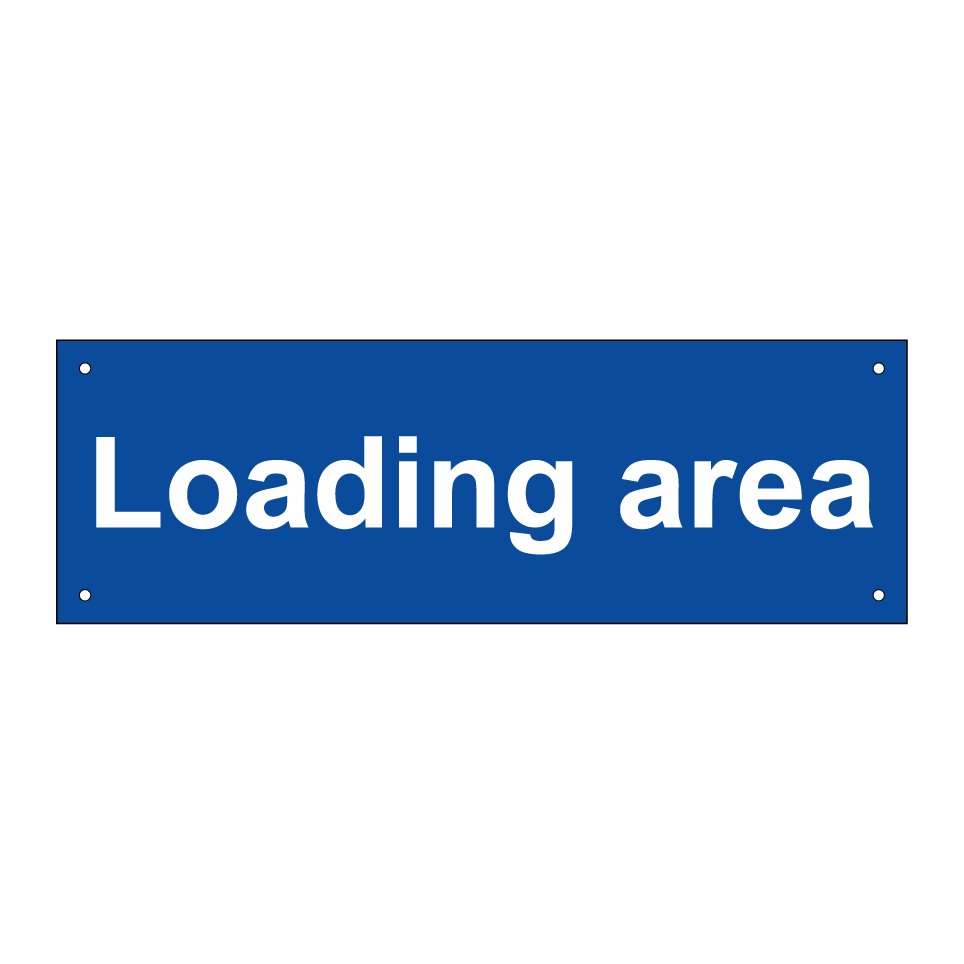Loading area
