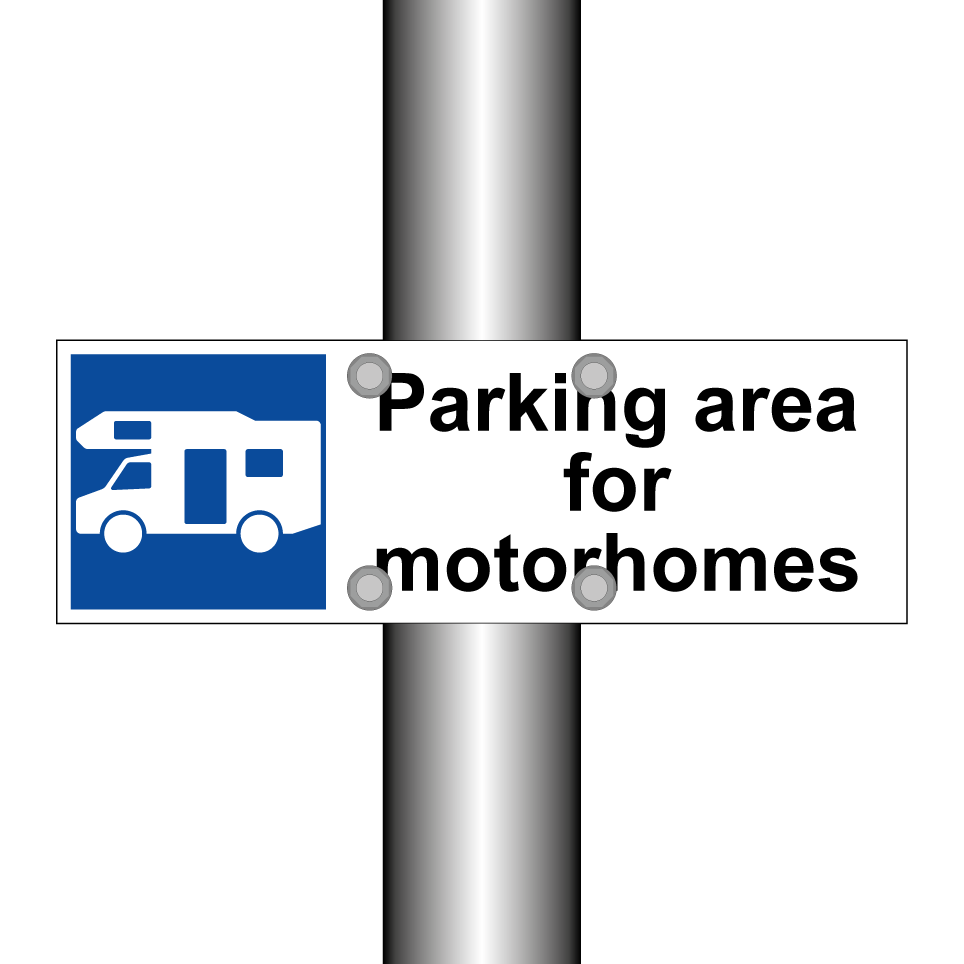 Parking area for motorhomes