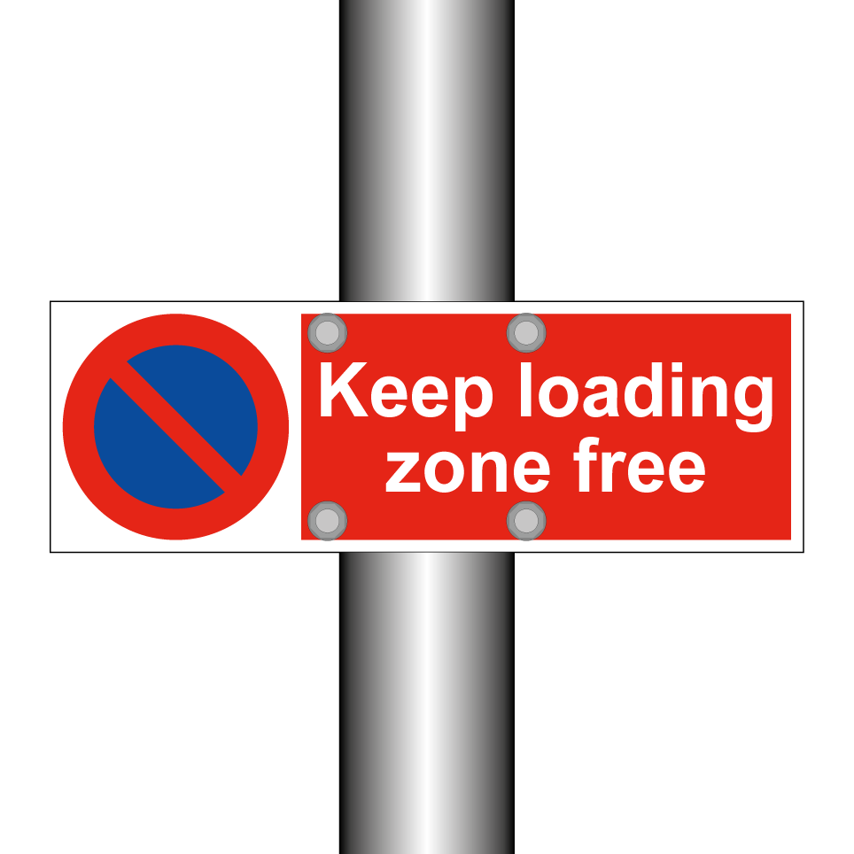 Keep loading zone free