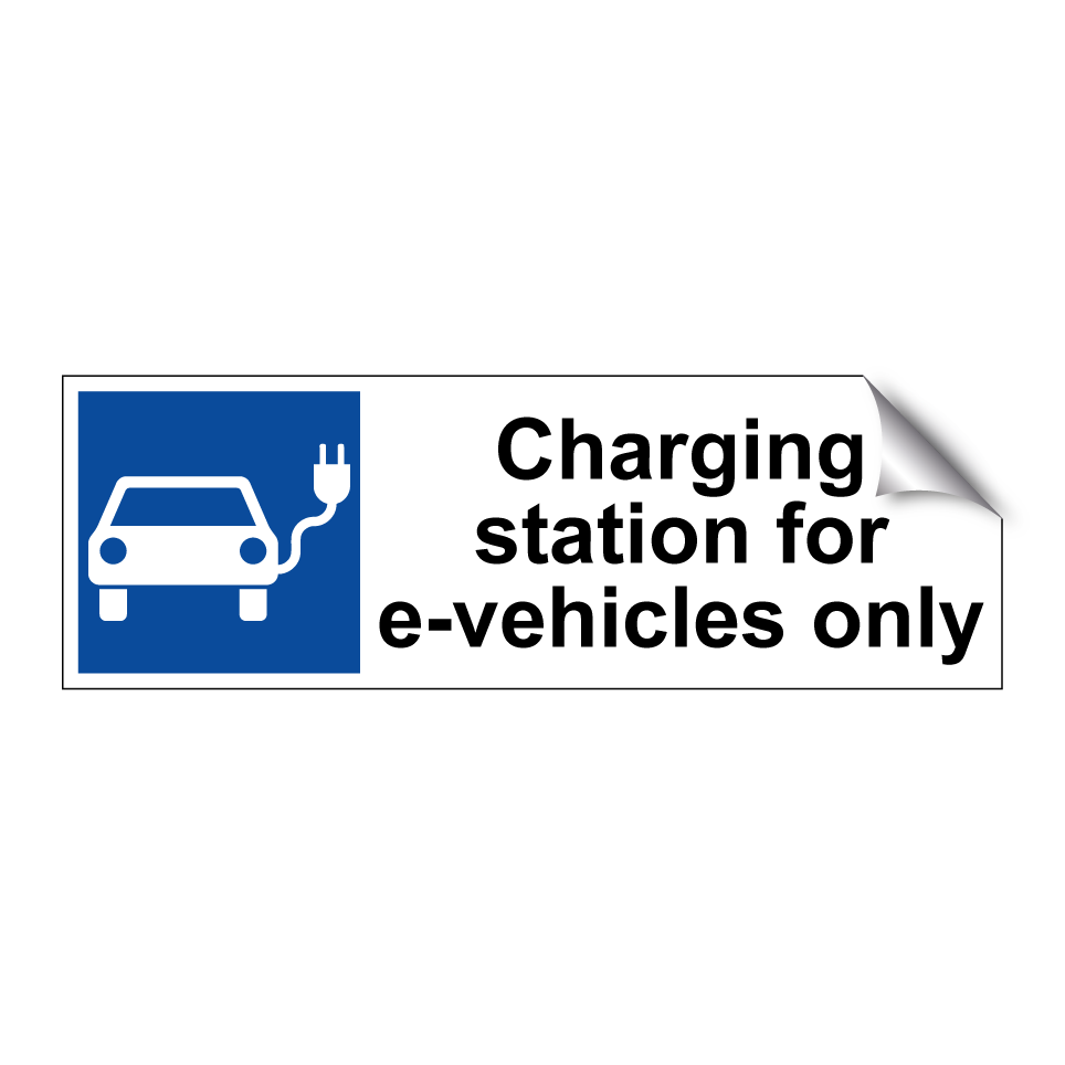 Charging station for e-vehicles only