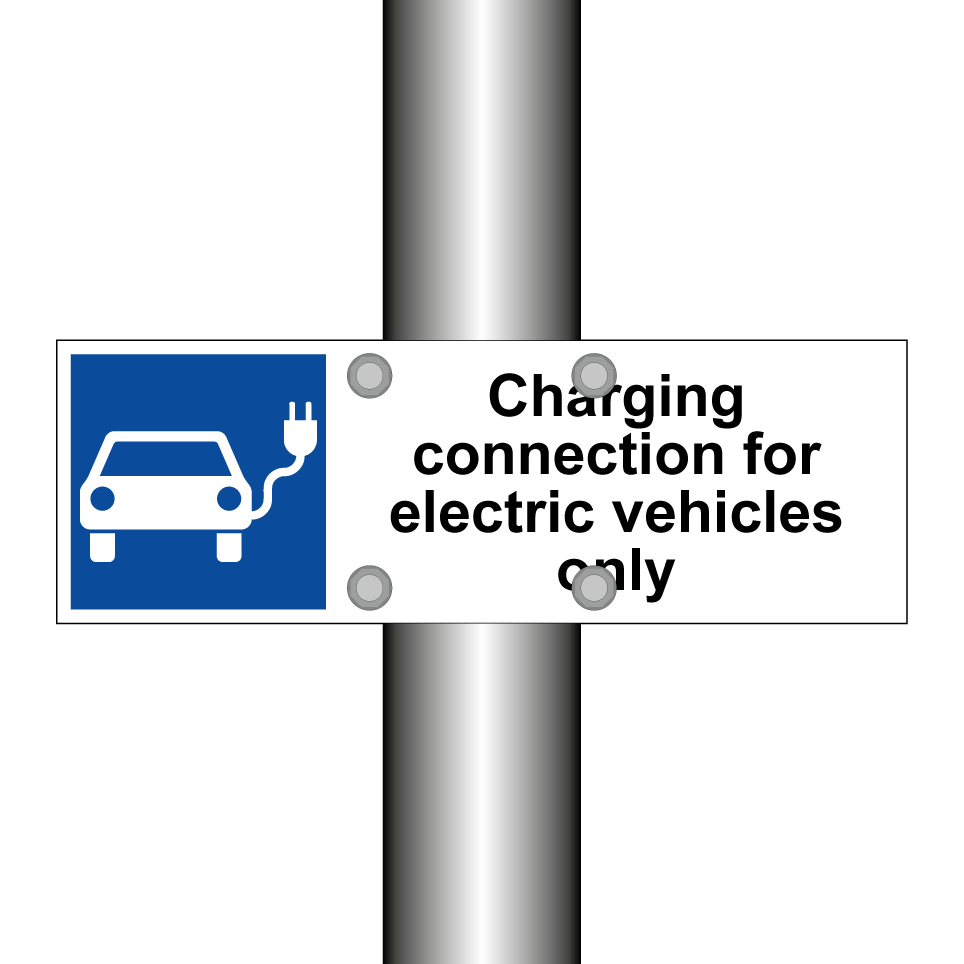 Charging connection for electric vehicles only