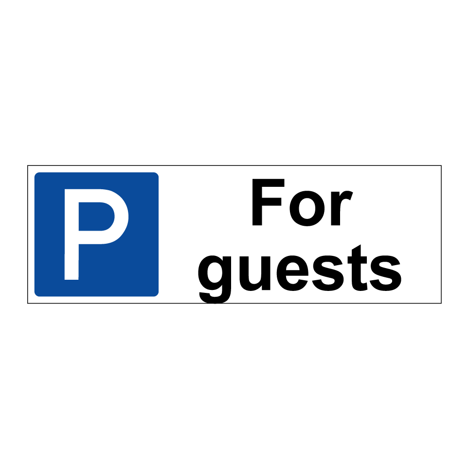 For guests