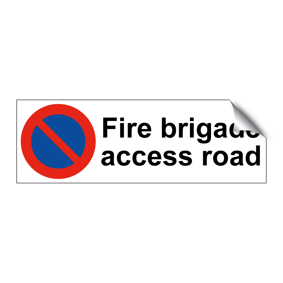 Fire brigade access road