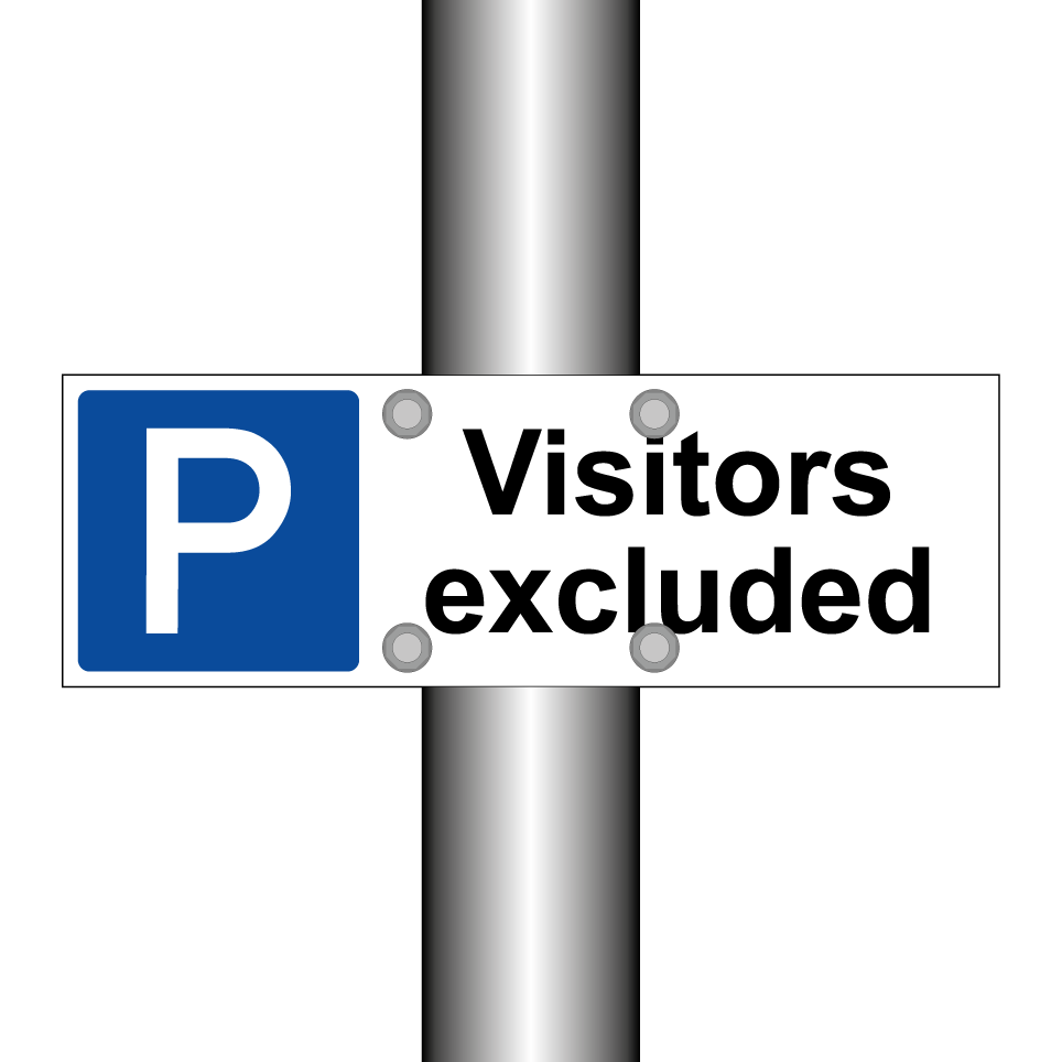 Visitors excluded