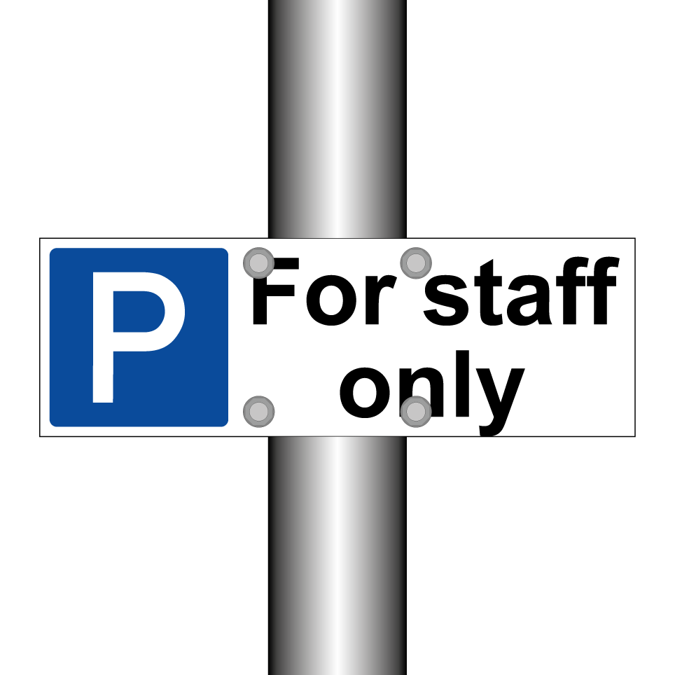 For staff only