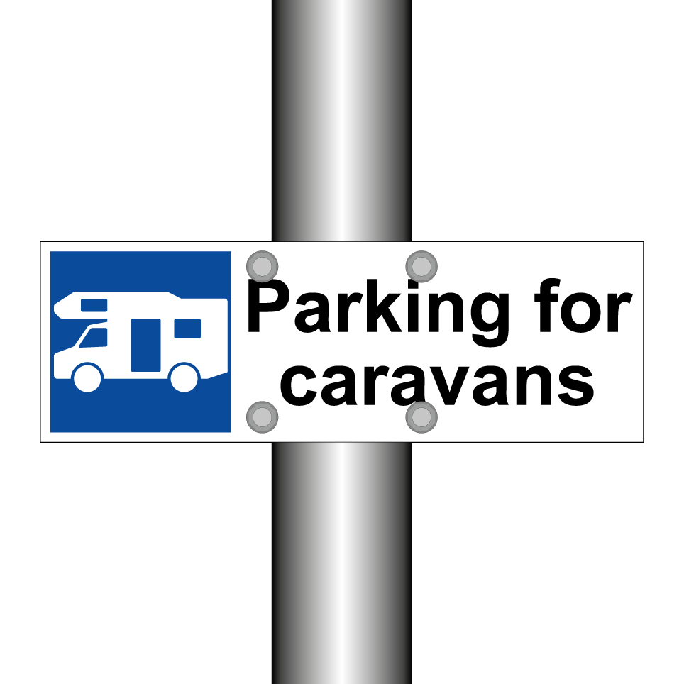 Parking for caravans