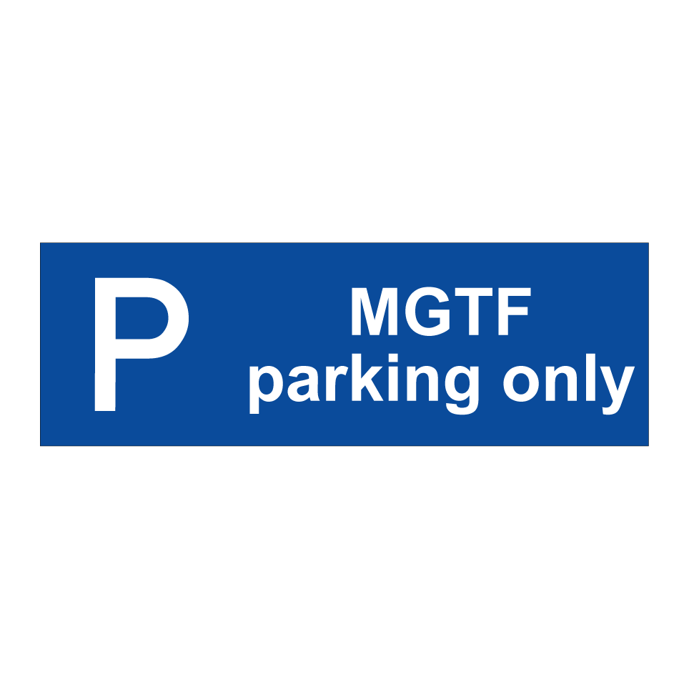 MGTF parking only