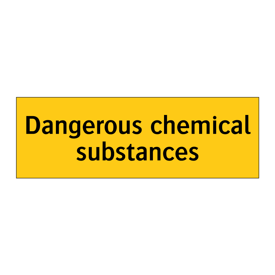 Dangerous chemical substances