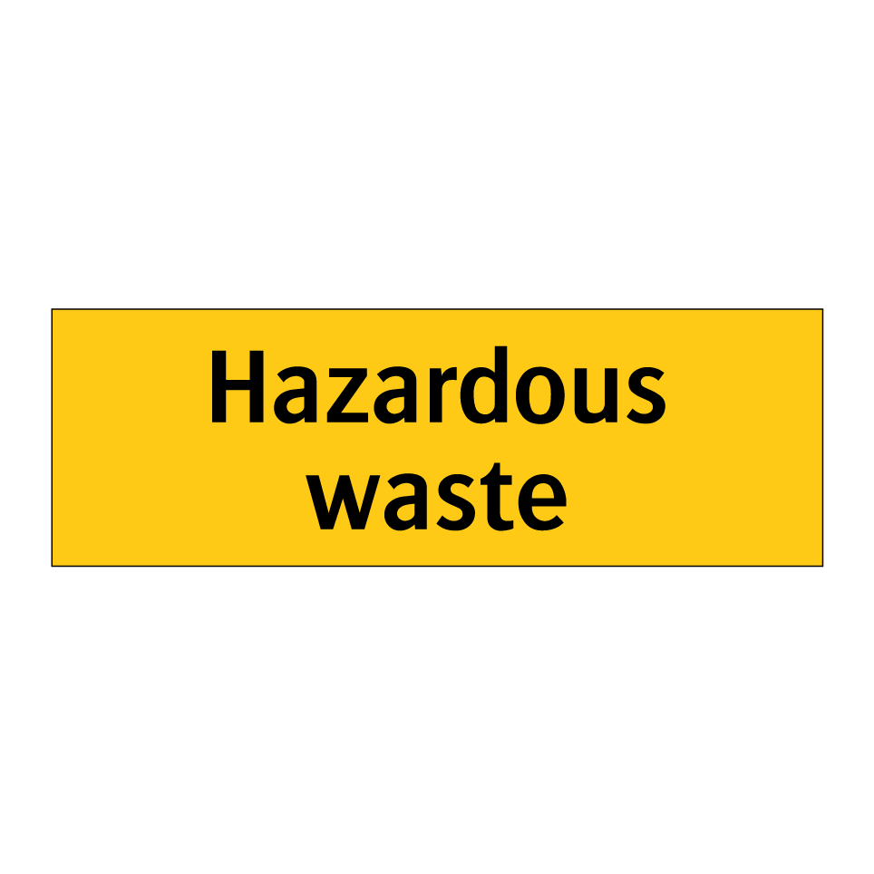 Hazardous waste