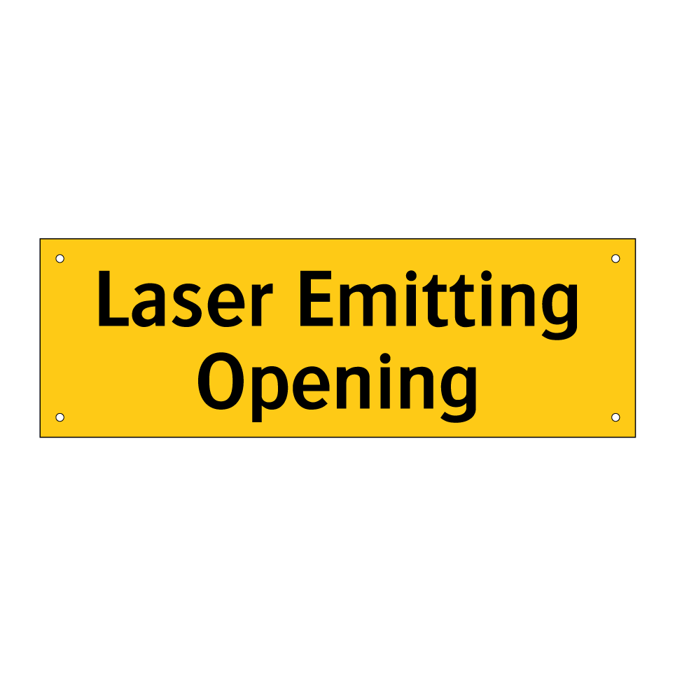Laser Emitting Opening