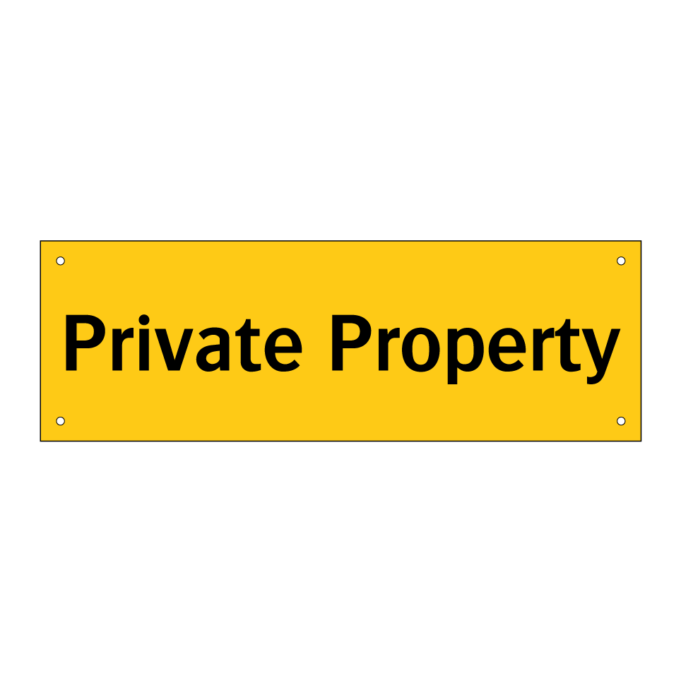 Private Property