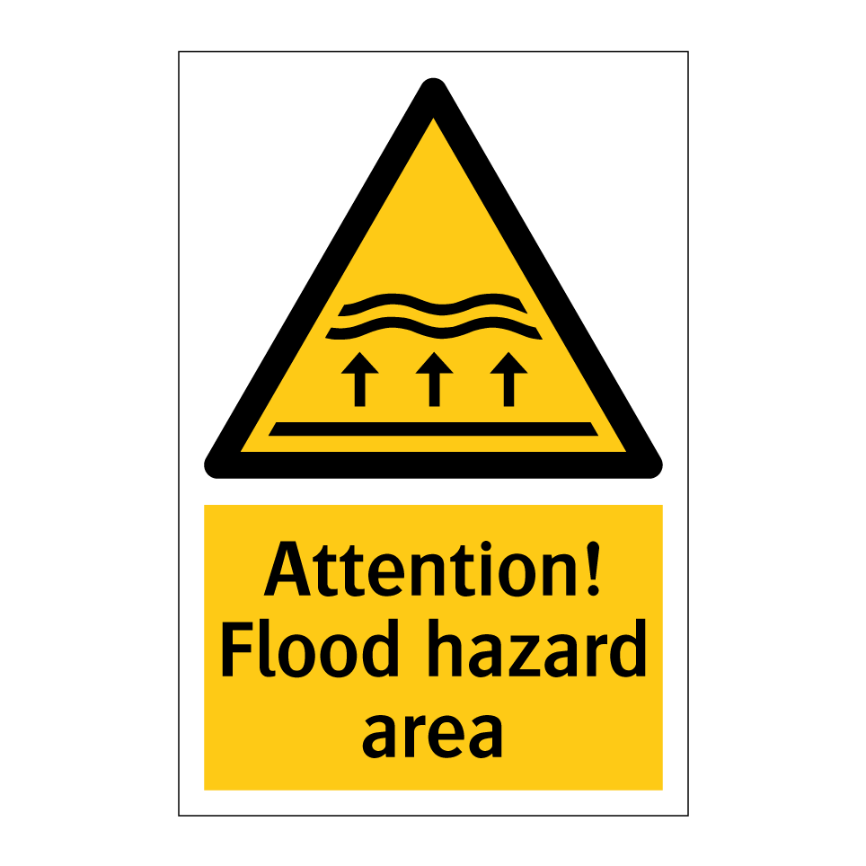 Attention! Flood hazard area