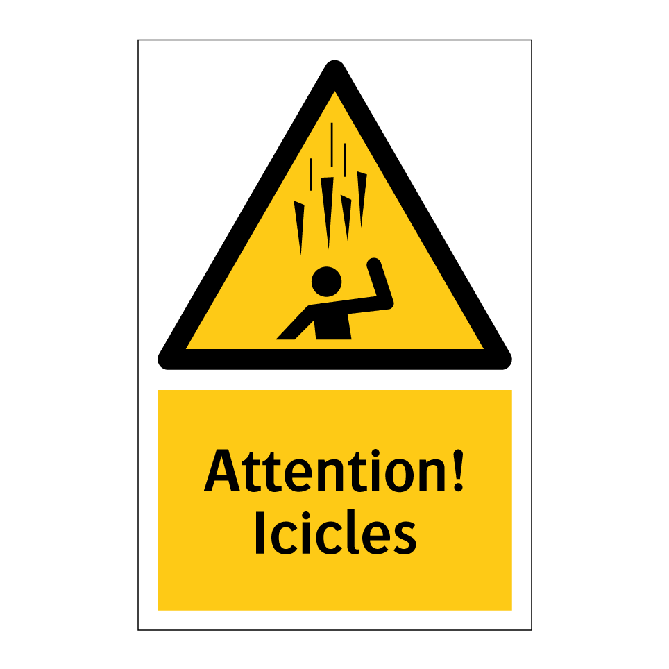 Attention! Icicles