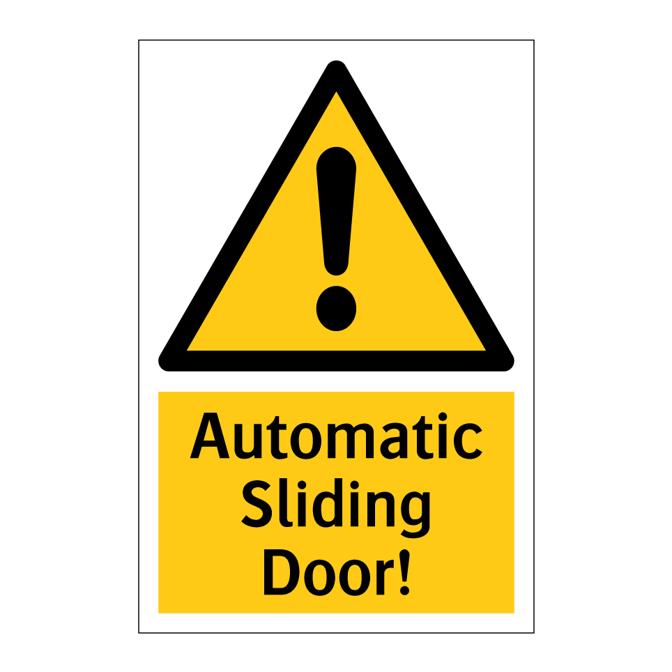Automatic Sliding Door!