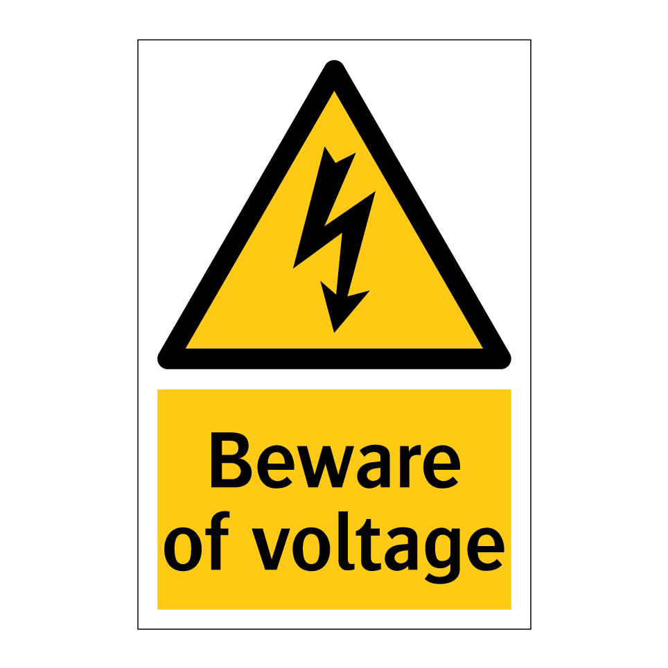 Beware of voltage