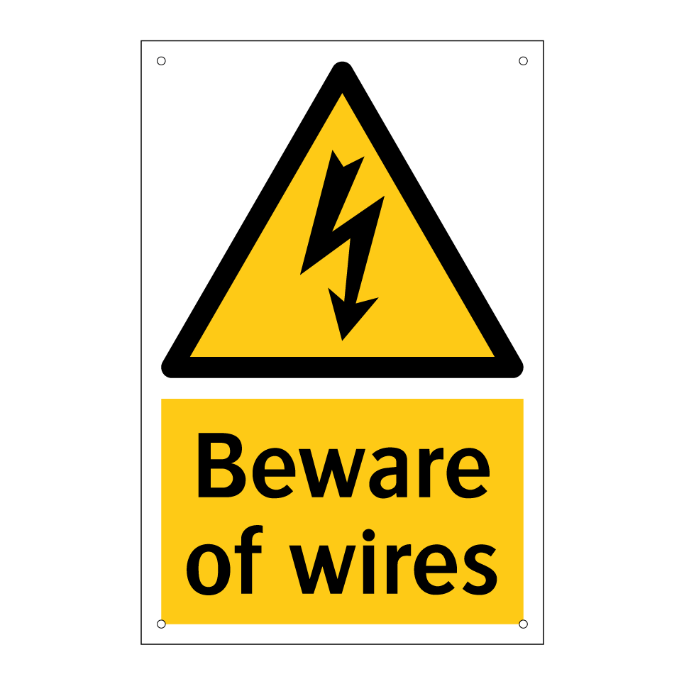 Beware of wires