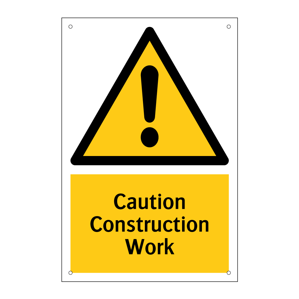 Caution Construction Work