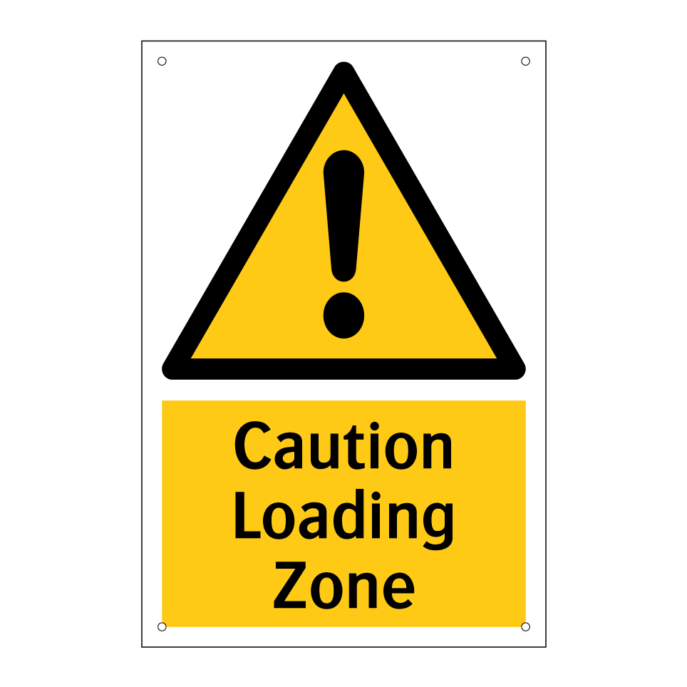Caution Loading Zone