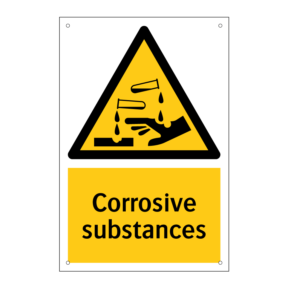Corrosive substances