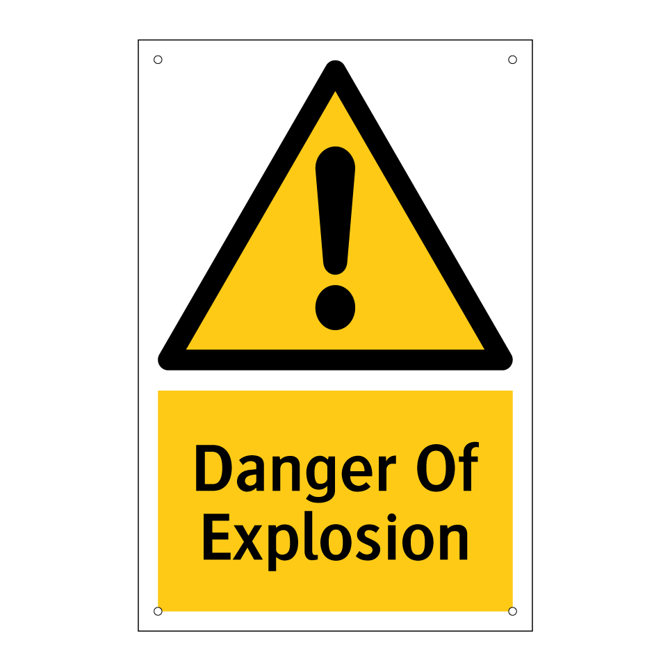 Danger Of Explosion