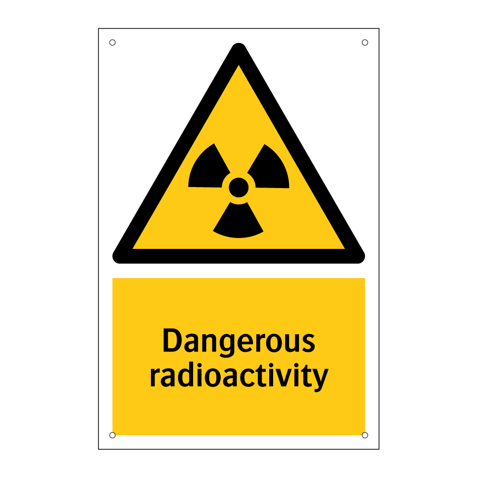 Dangerous radioactivity